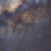 Captivating image of the Milky Way Galaxy illuminating the night sky with vibrant stars and cosmic clouds.